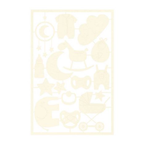 Zestaw tekturek P13 Baby Joy 03, 16szt - 2
